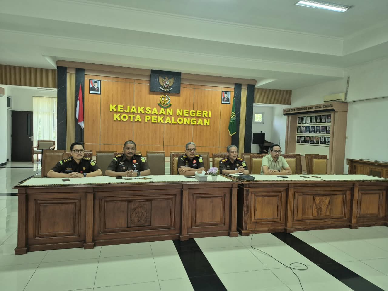 Zoom Pengarahan Kajati Jateng